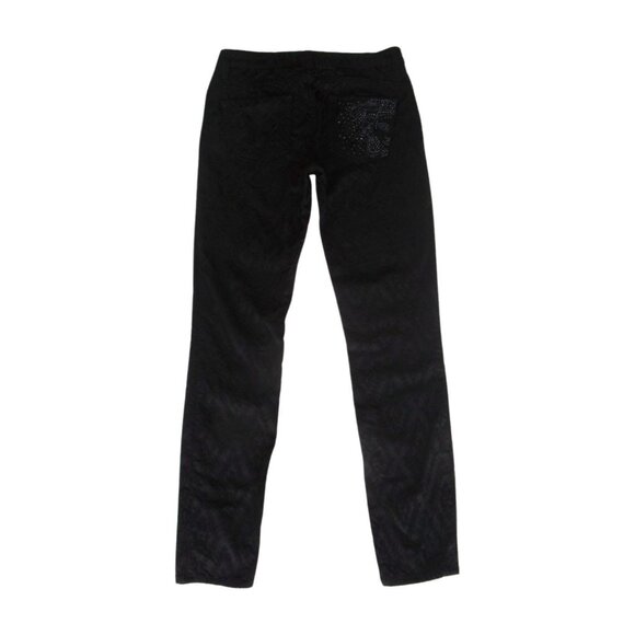 Versace Collection Half Mesuda Head Black Pants - Picture 5 of 9